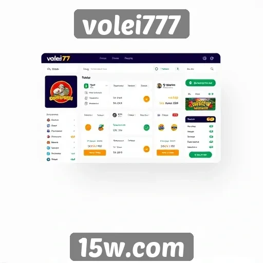 Análise da interface do usuário do volei777